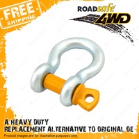 Roadsafe 4WD Rated D-Shackle 10mm x 11mm WLL 1T Stamped and Rated S