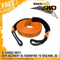 Roadsafe Recovery Winch Extension Strap 20m 4500kgs Offroad Tow Kit