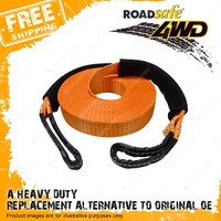 Roadsafe Synthetic Ropes for Most Low Mount Vehicles 10mm x 30m Orange