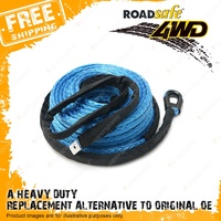 Roadsafe Synthetic Ropes for Standard Hi Mount Winches 11mm x 40m Blue