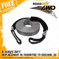Roadsafe Synthetic Ropes for Standard Hi Mount Winches 11mm x 40m Grey