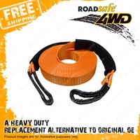Roadsafe Synthetic Ropes for Standard Hi Mount Winches 11mm x 40m Orange