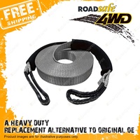 Roadsafe Synthetic Ropes for Most Low Mount Winches 11mm x 26m Grey