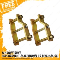 Pair Rear Trupro Extended Shackles for Ford Ranger PX1 PX2 PX3 2011-On