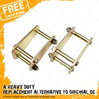 Pair Rear Trupro Extended Shackles for Nissan Patrol GQ 99-on Premium Quality