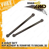 2x Rear Lower 11mm Extended Trailing Arms for Toyota Landcruiser 80 105 series