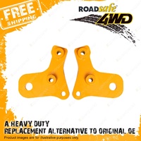2 Pcs Roadsafe Heavy Duty Tow Points for Toyota Landcruiser 70 Series Extended