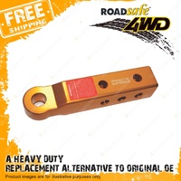 Roadsafe 4WD Alloy Rear Tow Point Hitch Gold Extended Length Premium Quality