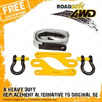 Shackles + Bridle Recovery Tow Point Kit for Toyota Prado 150 Series