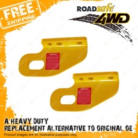 Roadsafe 4WD Kit Tow Point Bridle Strap 2x Shackle for Nissan Navara D23 NP300
