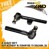 2 Pcs Roadsafe Outer Tie Rod Ends for Toyota Landcruiser 80 105 Series
