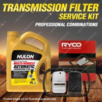 Ryco Transmission Filter + Full Synthetic Oil Kit for Holden Commodore VE VF V6