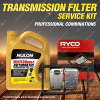 Ryco Transmission Filter + Full SYN Oil Kit for Isuzu D-MAX TF MU-X 3.0 Turbo