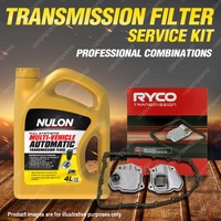 Ryco Transmission Filter + Full Synthetic Oil Kit for Nissan X-TRAIL T31 4CYL