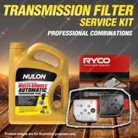Ryco Transmission Filter + Full SYN Oil Kit for Ford Ranger PX 6R80 Trans