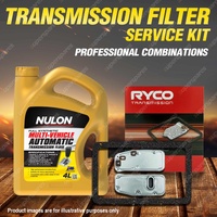 Ryco Transmission Filter + Full SYN Oil Kit for Landcruiser Prado RZJ 90 95 120
