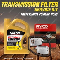 Ryco Transmission Filter + Full SYN Oil Kit for Toyota Corolla EE100 108 ZZE122R