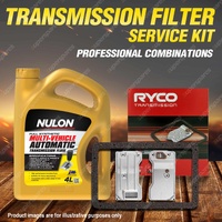 Ryco Transmission Filter + Full SYN Oil Kit for Jeep Cherokee XJ6 4CYL 94-01