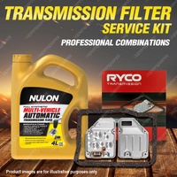 Ryco Transmission Filter + Full SYN Oil Kit for Landcruiser HDJ HZJ UZJ100 78 79