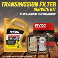 Ryco Transmission Filter + Full SYN Oil Kit for Subaru Impreza GC D H GR WRX STi