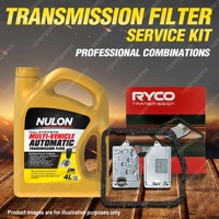 Ryco Transmission Filter + Full SYN Oil Kit for Toyota Corolla AE90 95 100 AL25