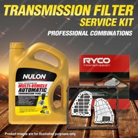 Ryco Transmission Filter + SYN Fluid Kit for HOLDEN Rodeo RA JR405E-2WD