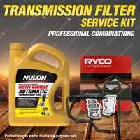 Ryco Transmission Filter + SYN Fluid Kit for NISSAN Tiida C11 Cube Z11 Wingroad