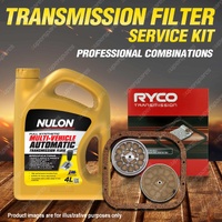 Ryco Transmission Filter + SYN Fluid Kit for Audi FOX ZC 1.5L 4Cyl Petrol