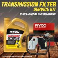 Ryco Transmission Filter + SYN Fluid Kit for Mitsubishi Galant KR KS Magna TR TS