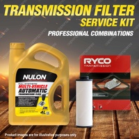 Ryco Transmission Filter + SYN Fluid Kit for Audi A4 B8 V6 3.0L 2007-2012