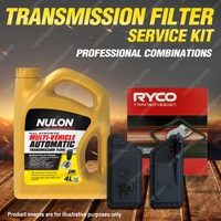 Ryco Transmission Filter + SYN Fluid Kit for Audi A3 8L 4Cyl 1.6L Petrol 1997-99