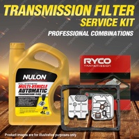 Ryco Transmission Filter + SYN Fluid Kit for Lexus IS200 GXE10R 6CYL 2 1G-FE