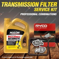 Ryco Transmission Filter + SYN Fluid Kit for Ford F250 F350 A 250 6Cyl 4.1L