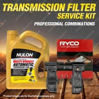 Ryco Transmission Filter + SYN Fluid Kit for Honda Odyssey RA 4Cyl 1998-2004