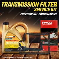 Ryco Transmission Filter + SYN Fluid Kit for Ford F250 F350 RN V8 5.4L 7.3L