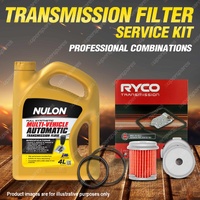 Ryco Transmission Filter + SYN Fluid Kit for Honda Civic 9th 10th Gen 2012-On
