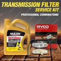 Ryco Transmission Filter + SYN Fluid Kit for Renault R19 1.4 1.7 1.9 R21 2.2