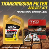 Ryco Transmission Filter + SYN Fluid Kit for Isuzu Gemini MJ JT600 PFD60 JT150F