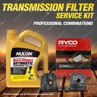 Ryco Transmission Filter + SYN Fluid Kit for Ford Mondeo MD 4Cyl 2.0L 2015-2018