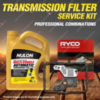 Ryco Transmission Filter + SYN Fluid Kit for Ford Falcon FG I-II 6Cyl V8 2008-14