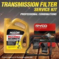 Ryco Transmission Filter + SYN Fluid Kit for Volvo C70 T5 S40 V40 S60 V70 Turbo