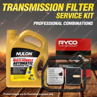 Ryco Transmission Filter + SYN Fluid Kit for Hyundai Lantra KW KF 4Cyl 1.8L