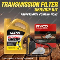 Ryco Transmission Filter + SYN Fluid Kit for Daewoo 1.5L Cielo GL G15MF