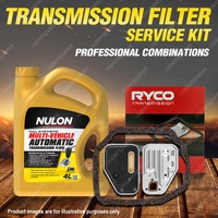 Ryco Transmission Filter + SYN Fluid Kit for Hyundai EXCEL X1 X2 S Coupe 1N 1.5