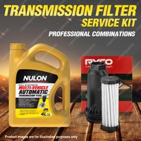 Ryco Transmission Filter + SYN Fluid Kit for Ford Endura Focus LW LZ Kuga TF