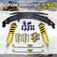 RAW 40mm Lift Kit Nitro Shock Complete Strut Leaf for Mitsubishi Triton MV 24-On