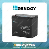 Renogy Core Series Mini 12V 100A Deep Cycle Lithium Iron Phosphate Battery