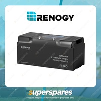 Renogy Pro 12V 200A Smart Lihtium Iron Phosphate Battery with BT & Self-Heating
