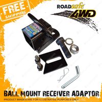 1 Pc Roadsafe Ball Mount Receiver Adaptor Premium Quality Brand New