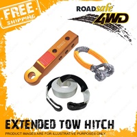 Roadsafe Extended Tow Hitch With Snatch Strap & Soft Shackle Gold